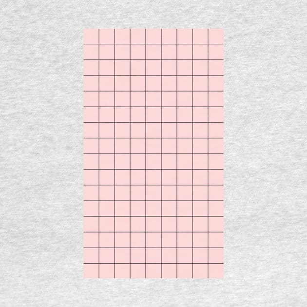 Pink and Black Square by artforrart